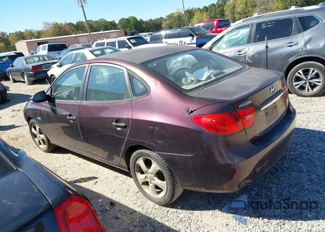 2007 Hyundai Elantra Gls/Limited/Se from USA, damaged, VIN KMHDU46D47U082255